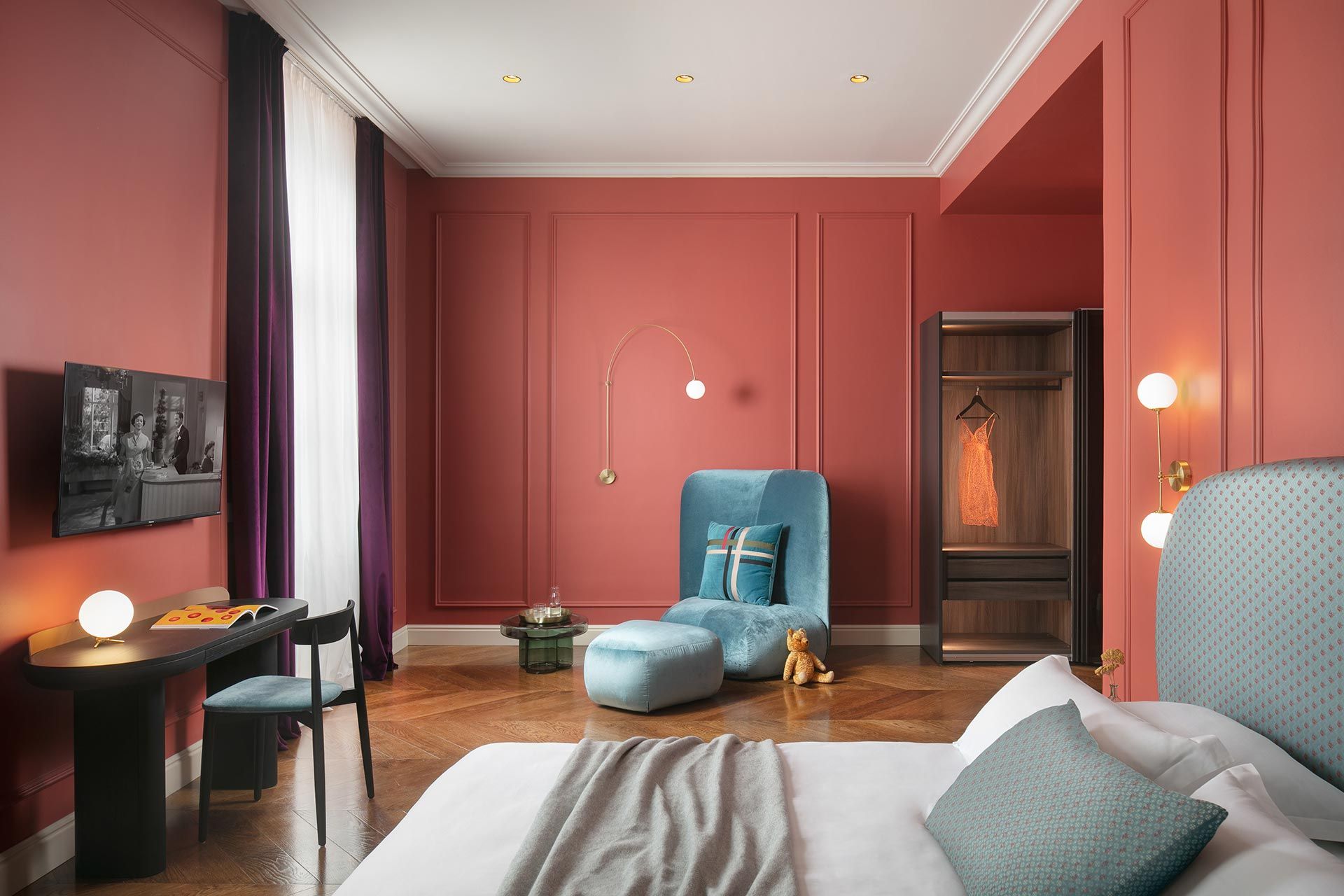 Indulge in the extravagance of Almayer Art & Heritage Adults-only Hotel Dependance's Deluxe Double Room 