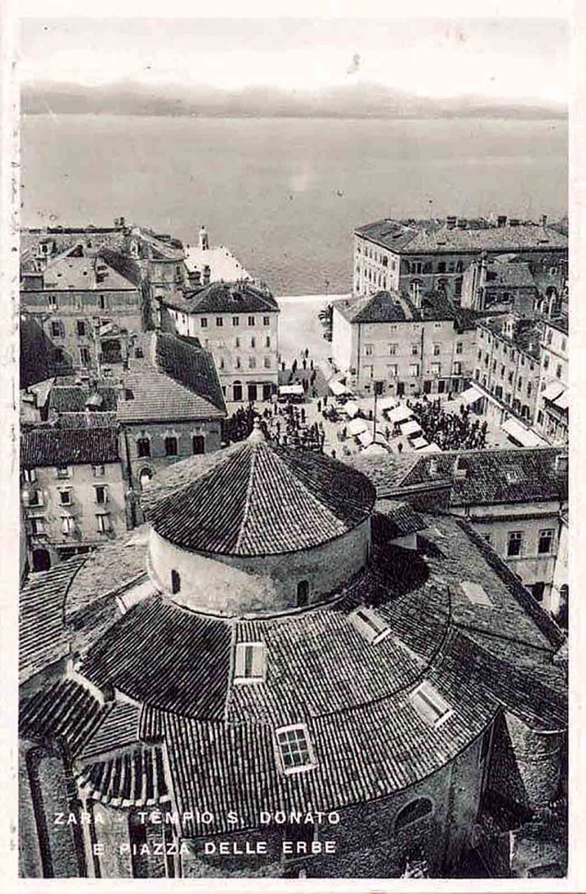 Piazza dell'Erbe Zadar 1911